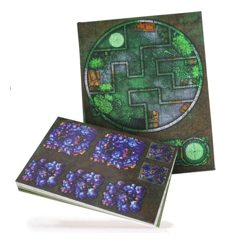Dungeon Craft: Conjunto De Terreno 2d Del Bosque De Hadas Tt