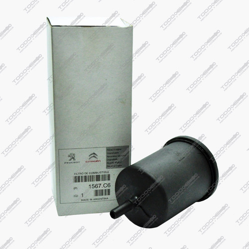 Filtro De Combustible Peugeot 207 1.6 Nafta Original