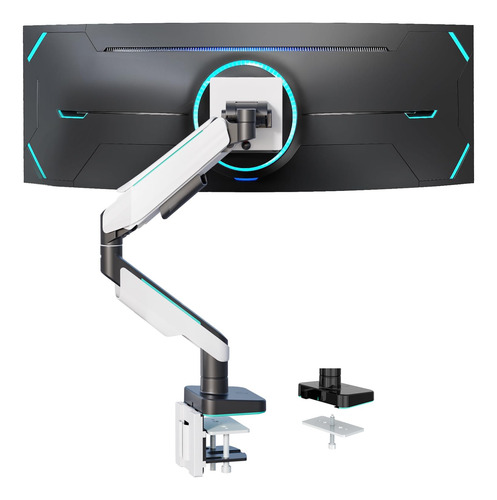 Brazo De Monitor Wali Heavy Duty Para Pantallas De Hasta 49