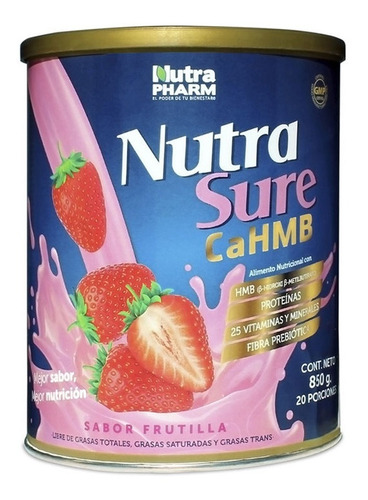 Nutrasure Con Hmb Y Calcio - 850 Grs - Advance/nutrapharm