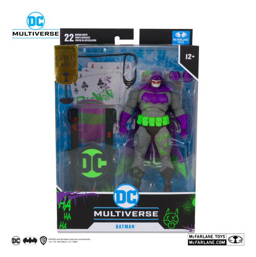 Mcfarlane Toys Batman Dark Knight Returns (jokerized) Gold L (Usado)