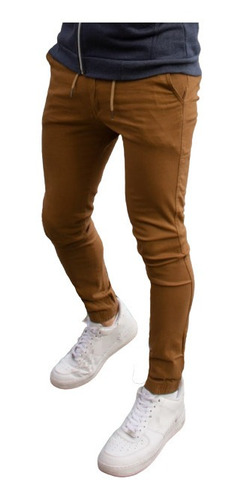 Jogger Hombre Pantalon Chupin Corte Chino Elastizados 