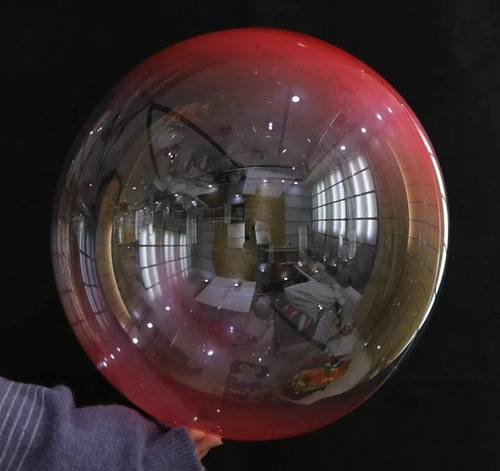Globo De Burbuja Con Color Esféricos Pvc 18 Infla 40 Cm