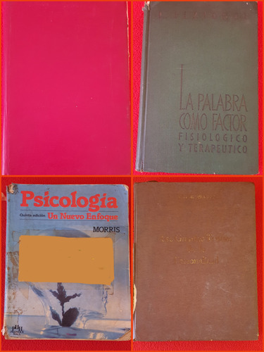 Libros De Psicología. 4 Libros Por $10