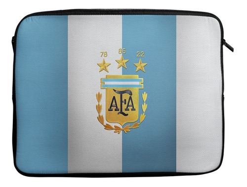 Funda Notebook Argentina 15.6 Y 14 Campeones Del Mundo