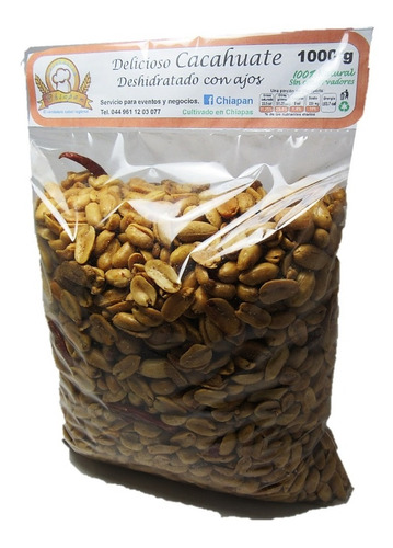 Cacahuate Deshidratado Con Ajos 8 Kg De Chiapas Con EnvĂo