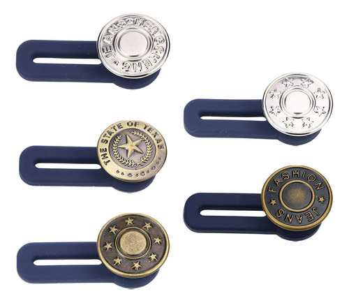 Extensor De Cintura Con Botón De Metal Para Hombre Y Mujer,
