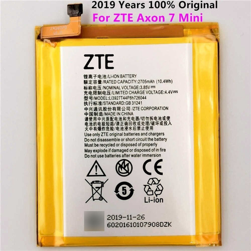 Bateria Zte Axon 7 Mini Li3927t44p8h726044 Pronta Entrega