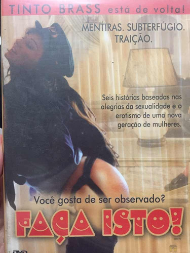 Dvd: Faça Isto - Do Diretor Erotico Tinto Brass Raro (Usado)