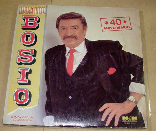 Heraldo Bosio 40 Aniversario Lp Argentino / Kktus