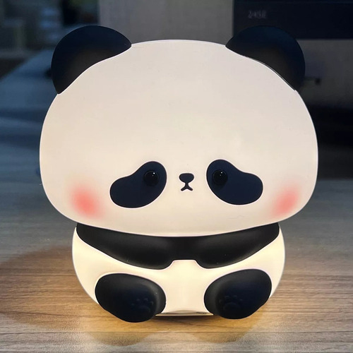 P Lámpara Panda, Suave Al Tacto, Lámpara De Silicona