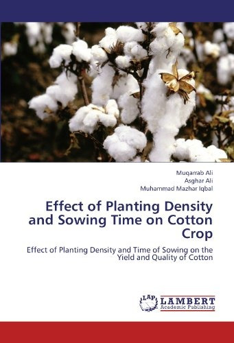 Effect Of Planting Density And Sowing Time On Cotton Crop Ef