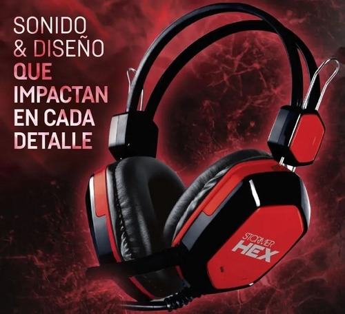 Imagen 4 de 4 de Auricular Gamer Con Mic Noga Stormer Hex Pc Gamer San Isidro