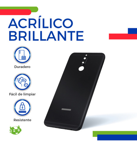 Tapa Trasera Para Huawei Mate 10 Lite Rne-l03 Rne-l02 Rne-l21 Rne-l22 Rne-l01 Rne-l11 Rne-l23 Slim Company Color Negro