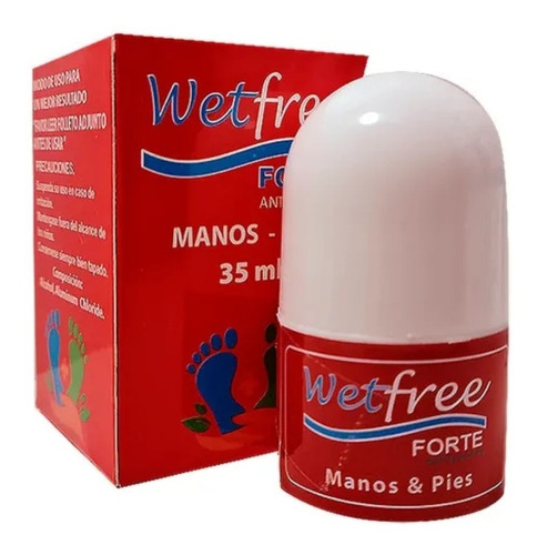 Antitranspirante Desodorante Wetfree Hiperhidrosis