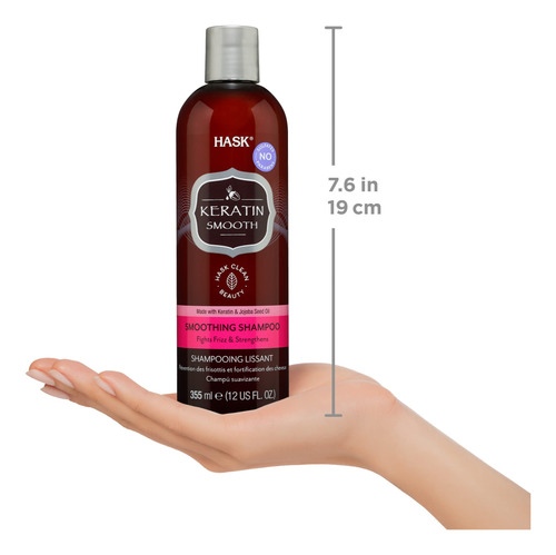 Conjunto De Shampoo E Condicionador Hask Keratin Smoothing