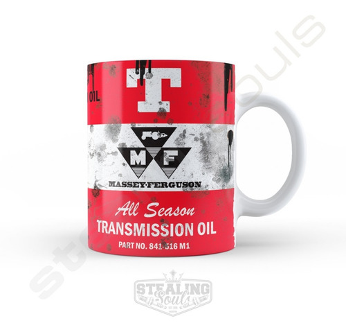 Taza De Porcelana Fierrera - Massey-ferguson | Oil - Aceite