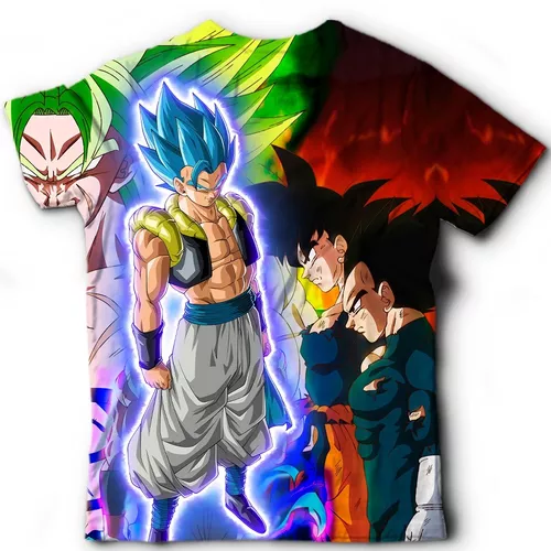 Camiseta Blusa Anime Dragon Ball Super Goku Filme Broly