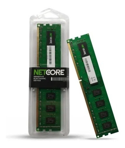 Imagem 3 de 4 de Memoria Ram Para Computador 4gb Ddr3 1333mhz Netcore C/nf