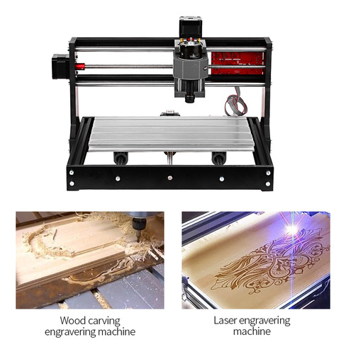 Mini Máquina Cnc 30*18 Pro Grbl Control Diy Cnc De 3 Ejes Pc