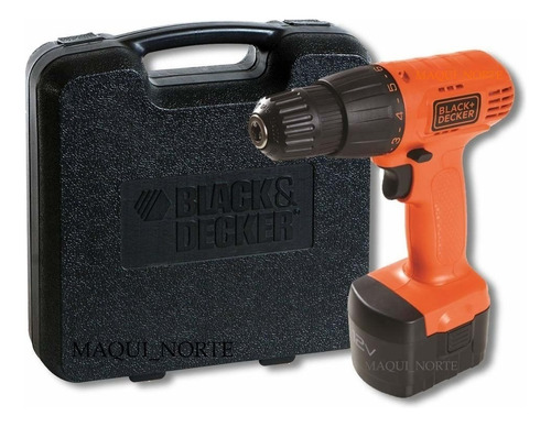 Taladro Atornillador 12v Con Maletín Cd121k Black Decker