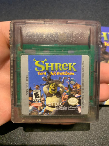 Shrek: Fairy Tale Freakdown Game Boy Color (Usado)