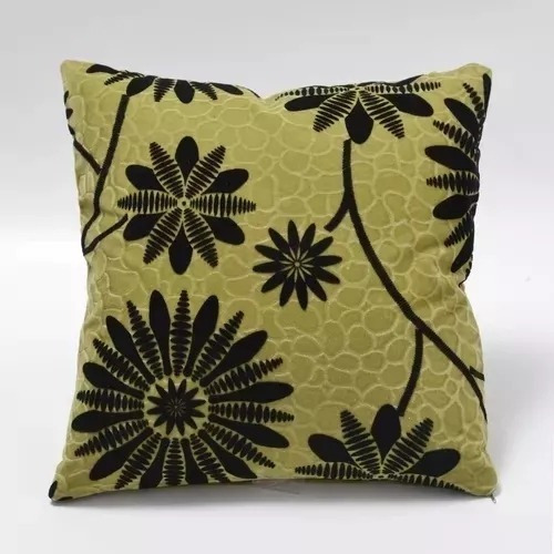 Fundas De Cojin Disenos Colores 43x43 Cm Color Girasol Verde * 1