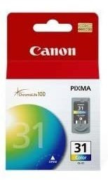 Canon Cl-31 1900b002 Pixma Ip1800 Ip1900 Mp140 190 210 220 4