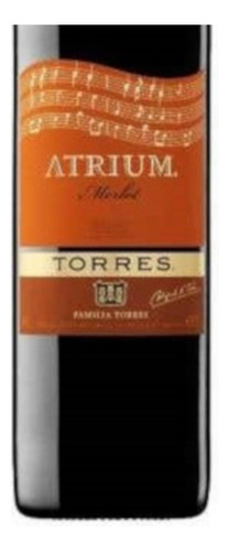 Pack De 2 Vino Tinto Atrium Merlot 750 Ml