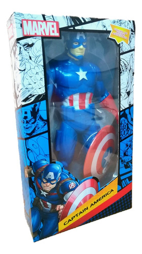 Muñeco Articulado Capitan America 23cm Marvel Disney