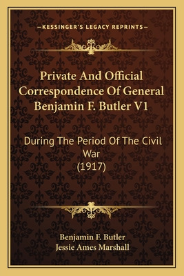 Libro Private And Official Correspondence Of General Benj...