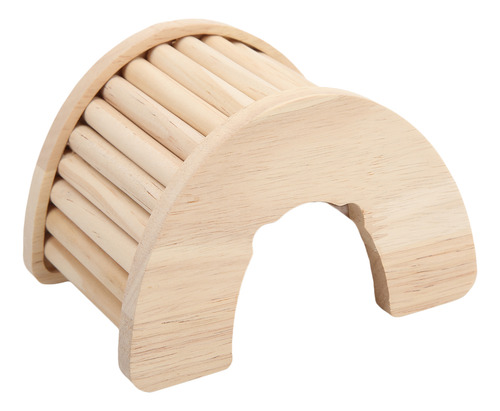 Puente De Arco De Madera Hamster Toys Puente De Madera Multi