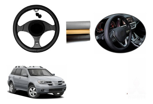 Funda Cubre Volante Cuero Mitsubishi Outlander 2004 - 2007