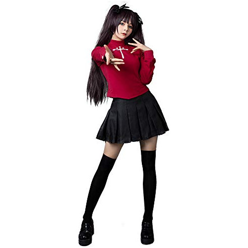 Fate Stay Night Tohsaka Rin Cosplay Costume Mp004001