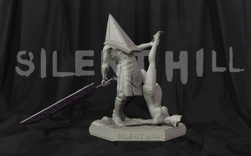 Archivo Stl Impresión 3d - Silent Hill - Pyramid Head Vs Nur