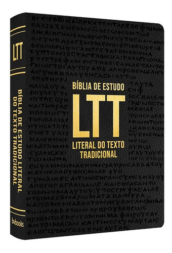 Bíblia Ltt De Estudo Literal Do Texto Tradicional Capa Preta