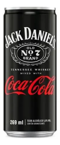 Drink Pronto Jack & Coke Lata 269ml | MercadoLivre