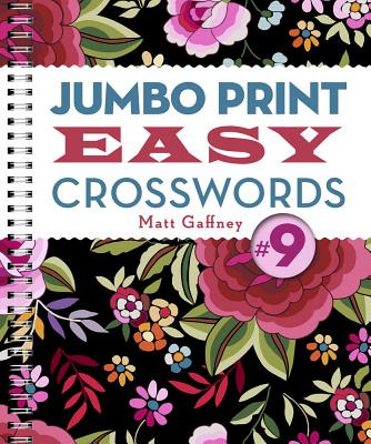 Libro Jumbo Print Easy Crosswords #9 - Gaffney, Matt