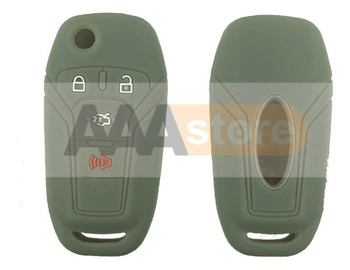 Funda Silicon Protector Llave Ford Fusion F-150 7 Colores