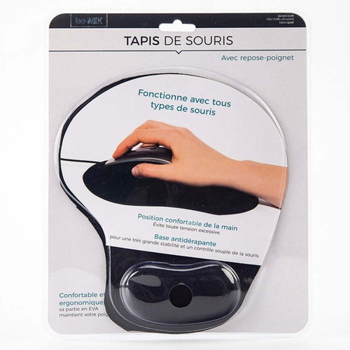 Imagen 3 de 6 de Oferta Del Dia Pad Mouse Be Mix Color Negro Ht1022 Technolog