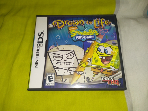 Drawn To Life Bob Sponge Bob Esponja Nintendo Ds (Usado)