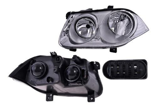 Faro Izq O Der Depo Jetta Volkswagen 2008-2015