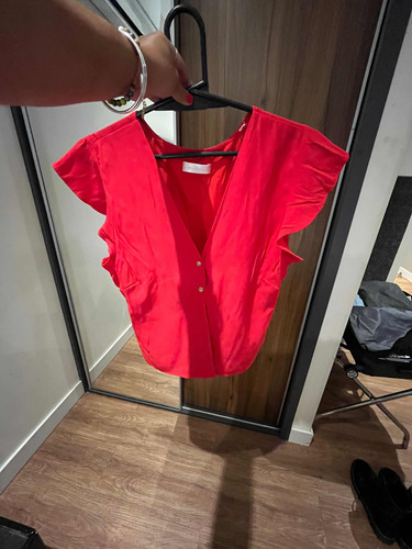 Camisa Lemon Roja Talle S