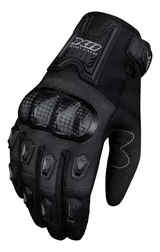 Luva Proteção X11 Blackout 2 Masculina Preta Loja Tamanho GG