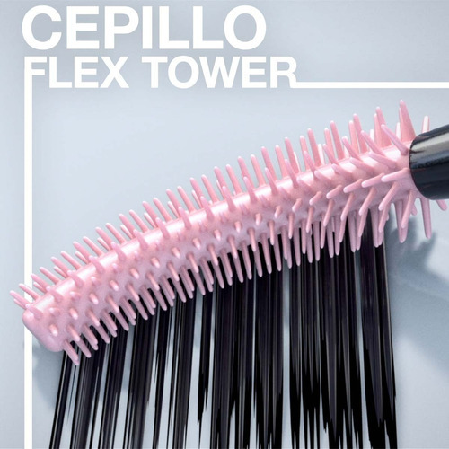 Imagen 8 de 9 de Máscara de pestañas Maybelline Lash Sensational Sky High waterproof 0.2 fl oz color very black