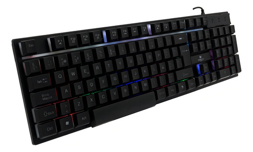 Kit De Teclado Mouse Gamer Monster Games Crew Insertion 4in1