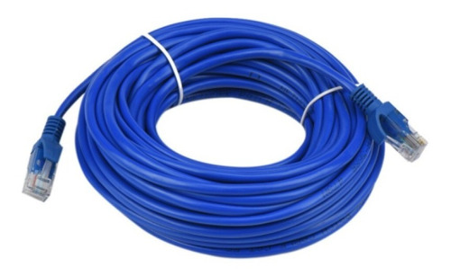 Cable De Red Internet 15 Metros Largo Azul  E5 Jaltech
