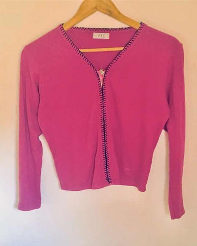Campera Zas Hot Pink Fucsia Talle S Mujer