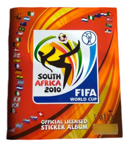 Caja De Estampas Mundial De Sudáfrica 2010 Más Album (Usado)