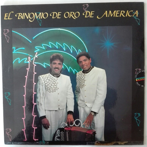 Binomio De Oro. Vallenatos. Disco Vinilo